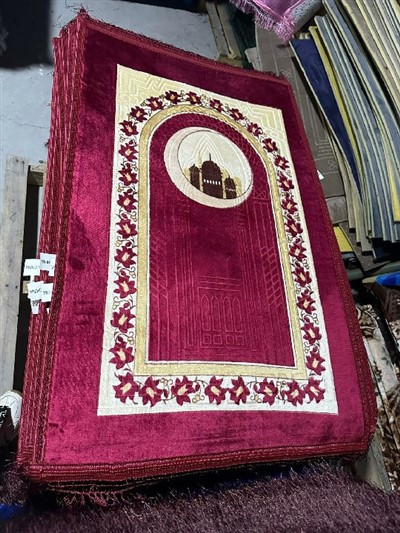 تشک نماز تاشو با پشتیبان